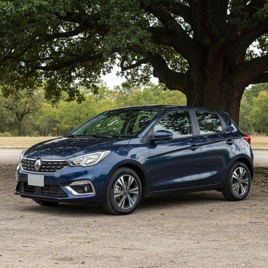 Fuel-efficient compact car